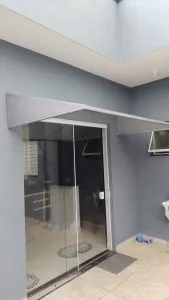 TOLDO RETO LONA CINZA